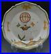 19C-French-Faience-Art-Pottery-Plate-with-Hot-Air-Balloon-with-Flags-01-mv