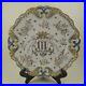19c-Antique-Desvres-Faience-Dinner-Plate-Armorial-Dogs-FOURMAINTRAUX-FRERES-01-nri
