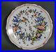 19c-French-Hand-Painted-Cornucopia-Flowers-Bird-Faience-Wall-Plate-Artist-Signed-01-fh