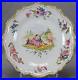 19th-Century-French-Faience-Hand-Painted-Watteau-Scene-Floral-Shell-Edge-Plate-01-ph