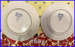 2 VTG 1970-79 Henriot QUIMPER France Breton Man / Woman Plates 9 1/4 PAIR