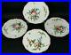 4-Vintage-French-Hand-Painted-MALICORNE-Faience-Dinner-Plate-Roses-Emile-Tessier-01-hv