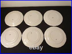 (6) Antique 18th C. French Faience Les Islettes Chinese Earthenware Plates RARE