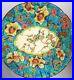 ANTIQUE-LONGWY-French-Faience-Pottery-10-Plate-Birds-Floral-Pattern-C-1920s-01-yk