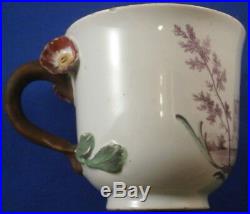 Antique 18thC French Faience Marseille Scenic Cup Tasse Veuve Perrin Scene