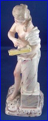 Antique 18thC French Faience Nude Lady Figurine Figure France Fayence Figur