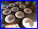 Antique-1900-French-Luneville-Faience-set-of-10-desert-plates-Serie-month-01-bs