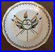 Antique-19th-c-French-Revolution-Faience-Tin-Glaze-Pottery-Delft-Plate-Armorial-01-ufs
