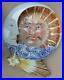 Antique-Art-Deco-French-Ceramic-Faience-Wall-Plaque-Celestial-Sun-Moon-Chinese-01-njj
