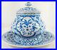 Antique-Dutch-French-Delft-Pottery-Covered-Bowl-BLue-and-White-Faience-Signed-01-gpyj
