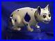 Antique-French-Faience-Galle-Large-10-Long-Whimsical-Cat-Nodder-Chip-Re-glued-01-dhjw