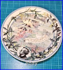 Antique French Faience Plate