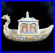 Antique-French-Faience-Tin-Glaze-Pottery-Model-Ship-With-Box-Cover-01-ar