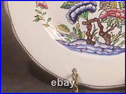 Antique French Sarreguemines Hand Painted Plate c. 1800's