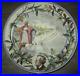 Antique-French-faience-Sarreguemines-plate-Lohengrin-opera-Richard-Wagner-01-ggi