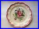 Antique-Hand-Painted-French-Faience-Bouquet-of-Flowers-Plate-01-cwt