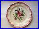 Antique-Hand-Painted-French-Faience-Bouquet-of-Flowers-Plate-01-oo