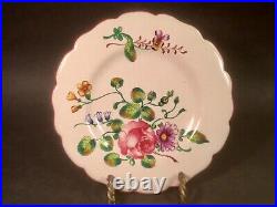 Antique Hand Painted French Faience Wall Plate c1800s