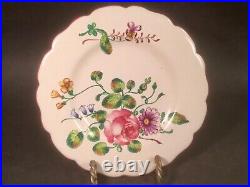 Antique Hand Painted French Faience Wall Plate c1800s