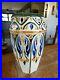 Antique-Keller-Guerin-Faience-Art-Pottery-Vase-St-Clement-Lunville-France-01-rkl