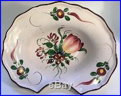 Antique Really Old French Faience Barbers Bowl c. Early1800s