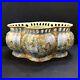 Antique-Rouen-French-faience-tin-Glaze-Ornate-Reticulated-Bowl-Planter-19c-01-wagp