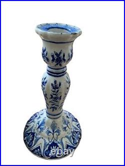 Antique SIGNED & Marked French Faience Early 18th Century In Manner Of delft