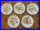 Antique-Sarreguemines-Story-Plates-Froment-Richard-Faience-Pottery-lot-of-5-01-isw