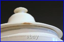 Creil Pottery French Creamware Antique Empire Faience Montereau White Tureen