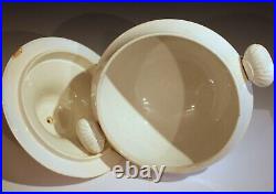 Creil Pottery French Creamware Antique Empire Faience Montereau White Tureen