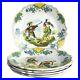 Five-Antique-French-Faience-Pottery-Hand-Painted-Plates-by-Les-Islettes-18thC-01-eap