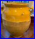 French-Antique-Art-Pottery-Garden-Faience-Earthenware-Glaze-Yellow-Pot-A-Confit-01-ougi