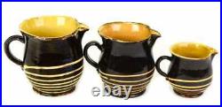 French Antique Confit Honey Pot Pottery Earthenware Faience Vessel Jar Jug Biot