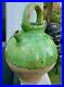 French-Antique-Glaze-Green-Pottery-Earthenware-Pot-Confit-Faience-Pitcher-Cruche-01-dpdm