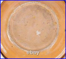 French Antique Pottery Plate Earthenware Faience Ewer Stoneware Glazed Vessel