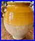 French-Antique-Pottery-Yellow-Vessel-Faience-Pitcher-Earthenware-Pot-A-Confit-01-qus