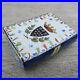 French-Faience-Book-Hand-Warmer-Mont-St-Michel-Crest-Antique-As-Seen-C1900-01-buqy