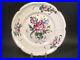 French-Faience-Plate-Antique-Hand-Painted-Rose-Wild-Flower-Bouquet-c-1890-1920-01-if