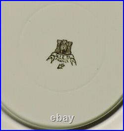 French GIEN Service Rambouillet Dinner Plate Partridges Hunting