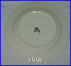 French GIEN Service Rambouillet Dinner Plate Partridges Hunting