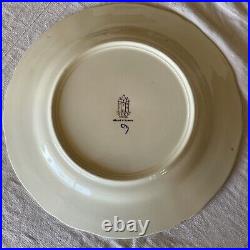 French GIEN Service Rambouillet Dinner Plate Pheasant Hunting JBertholle ref B