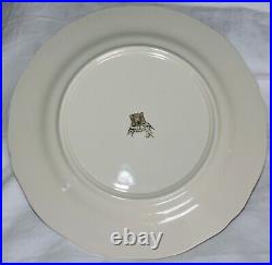 French GIEN Service Rambouillet Dinner Plate Woodcock Hunting JBERTHOLLE