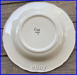 French GIEN Service Rambouillet Soup Plate Duck Hunting J B / REF B