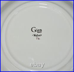 French GIEN Service Rambouillet Soup Plate Duck Hunting J Bertholle /B