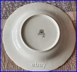 French GIEN Service Rambouillet Soup Plate Hare Hunting J Bertholle