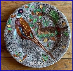 GIEN French Faience Rambouillet Pheasants, 1960-1971