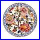 Gien-French-Faience-Pivoines-Peonies-Wall-Plate-10D-Mint-Condition-01-la