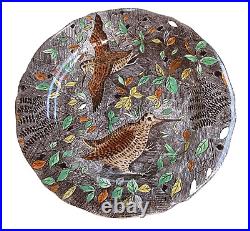 Gien French Rambouillet Game Bird Dinner Plates Set of 4 10.25 Mint Condition