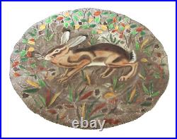 Gien French Rambouillet Hunting Plates Set of 6 10.25 Mint Condition