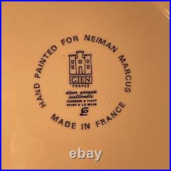 Gien French Rambouillet Mallard Neiman Marcus Dinner Plate 10.25